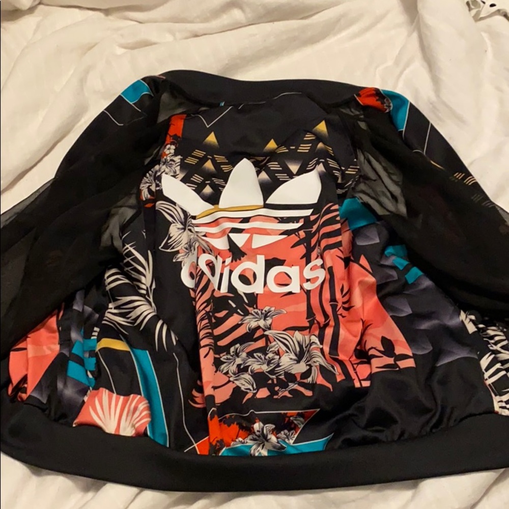 Adidas designed zip up